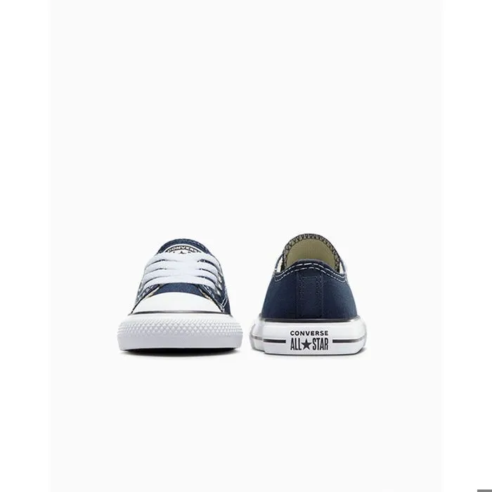 Basket basse - CONVERSE - Chuck Taylor All Star OX - Bleu marine - Lacets - Enfant-3