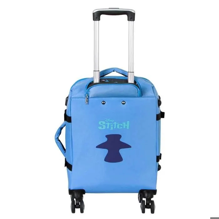 Valise Cabine - Disney - Lilo et Stitch - Souple - 4 Roues - Déperlant-2