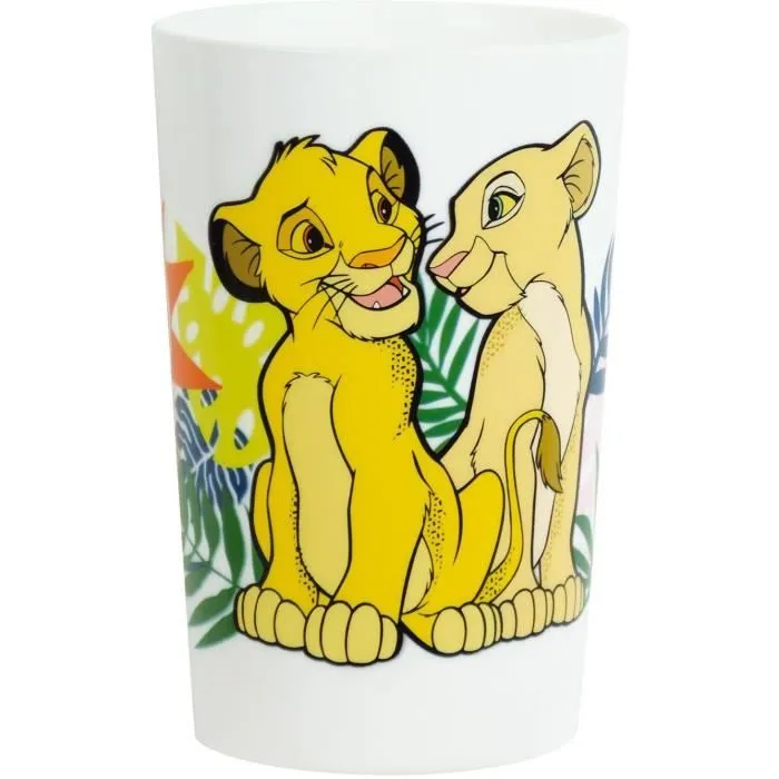 Lot Vaisselle Disney Le Roi Lion - FUN HOUSE - 006360 - Verre, Assiette Creuse, Assiette Plate, Mug, Gourde, Boîte Goûter Couverts-3