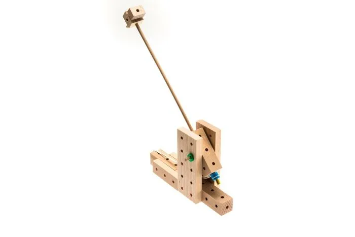 Kit de catapulte Explorer MATADOR - Beige - 56 pièces - A partir de 5 ans-3