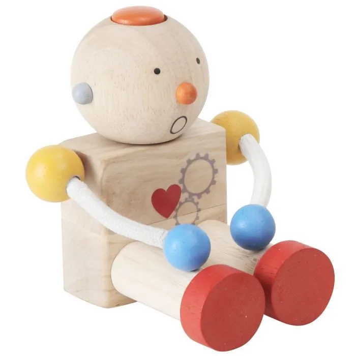 Robot Transformeur - PLAN TOYS - Dimensions 19 x 7,5 x 18,5 cm - Mixte - A partir de 36 mois-0