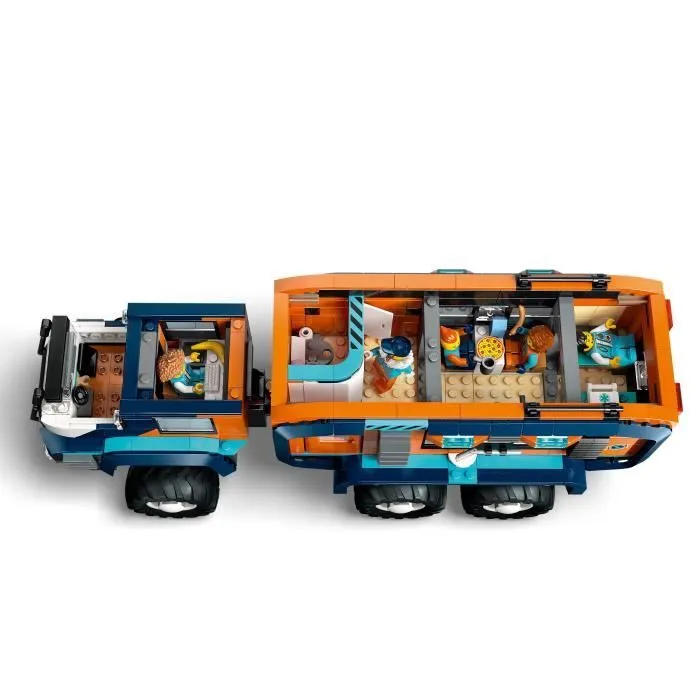 LEGO City 60471 Le Camion Scientifique des Explorateurs en Arctique - Jeu Garçon dès 8 ans-3
