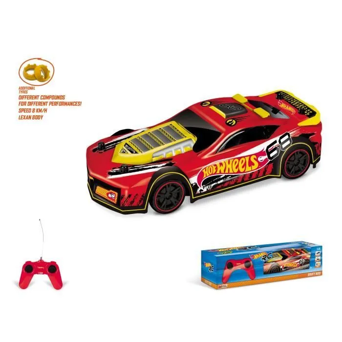 Voiture Télécommandée HW - Drift Rod Echelle 1:24 - Mixte - 3 coloris-2