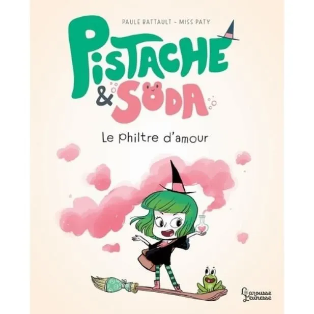 Livre jeunesse - Pistache & Soda - Le philtre d'amour - Sorcière - Aventure - Magie-0