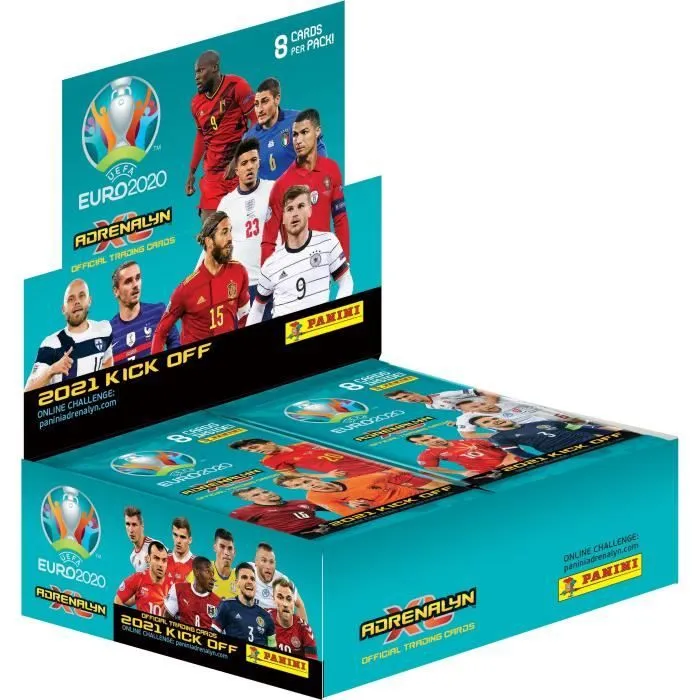 UEFA EURO 2020 - Boite de 24 pochettes - Cartes à collectionner - Panini - Football-0
