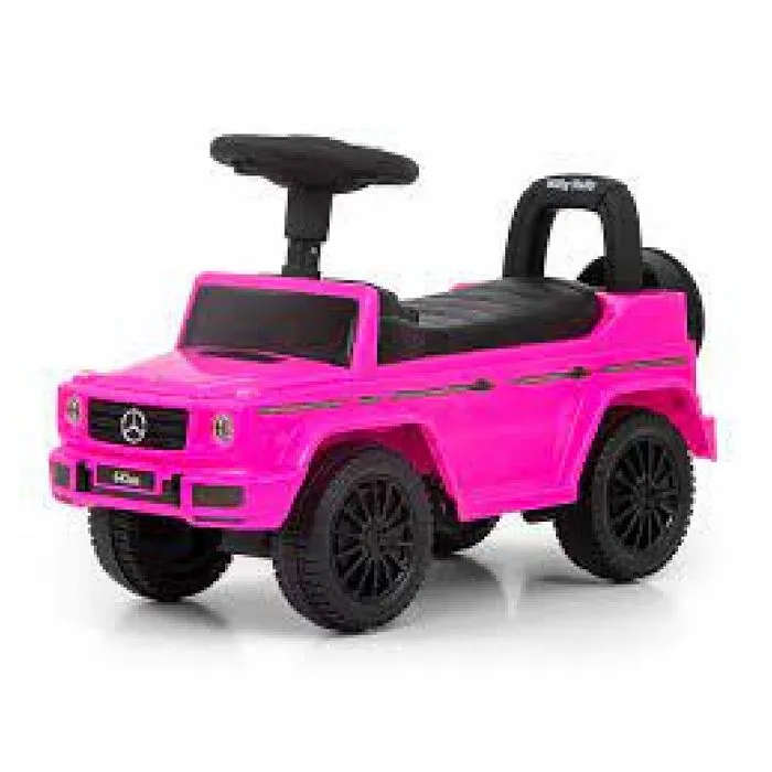 Voiture pour enfant Mercedes G350D Milly Mally - 69 cm acier rose-0