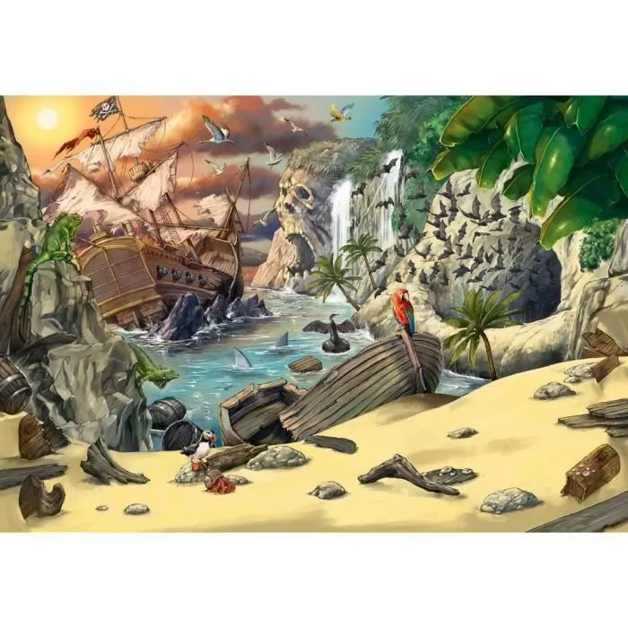 Puzzle Escape - Ravensburger - Aventure des pirates - 368 pièces - Dès 9 ans-2