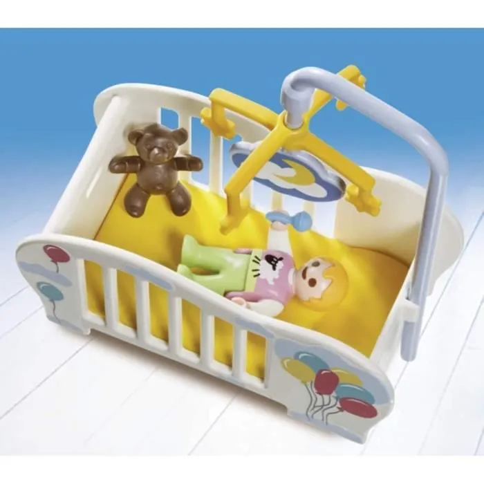 PLAYMOBIL - 70531 - Valisette Chambre de bébé - Mixte - Matériaux mixtes - 5 ans - Bébé - Multicolore-2