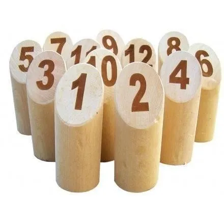 Jeu de quilles Mölkky - TACTIC - Version Luxe - Bois massif - Mixte - A partir de 7 ans-2