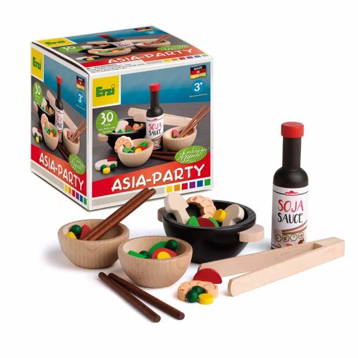 Dinette - cuisine Erzi - 28181 - Cibo Asiatico-Assortimento Jouet, , Multicolore-0