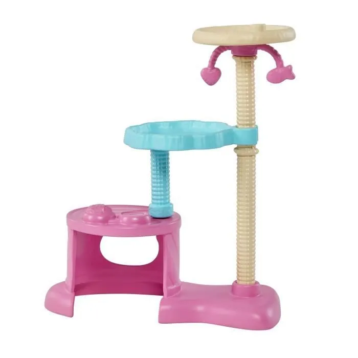 BARBIE KITTY MAISON DE JEU AVEC POUPÉE BARBIE (BRUNETTE), 1 CHAT, 4 CH-3