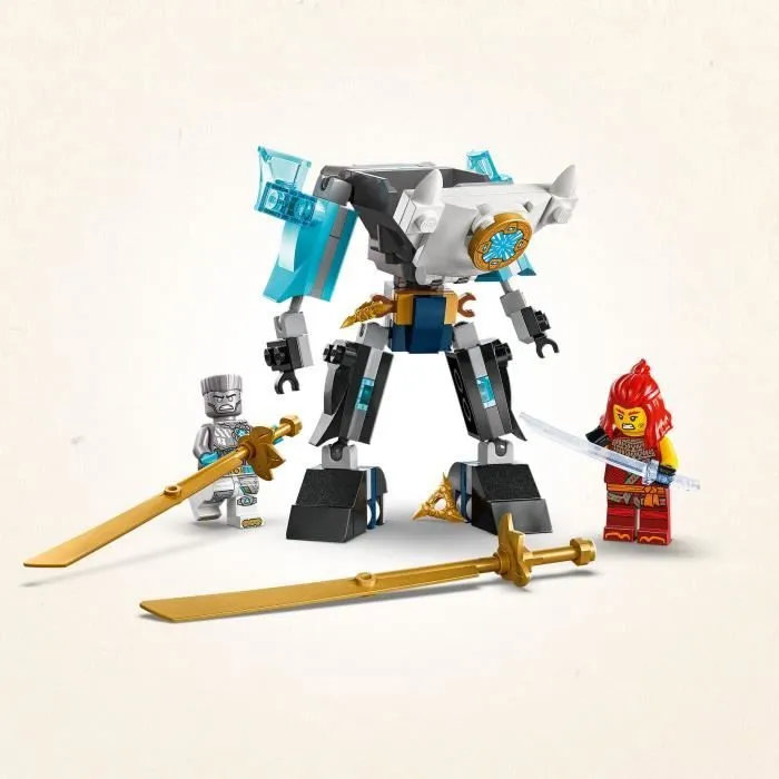 LEGO NINJAGO 71827 La super armure robot de Zane - Jeu de rôle Ninja pour garçon dès 6 ans-2