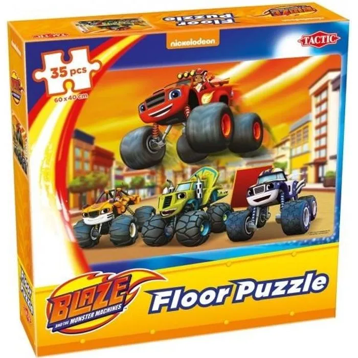 Tactic puzzle de sol Nickelodeon Blaze 60 x 40 cm 35-pièces-0