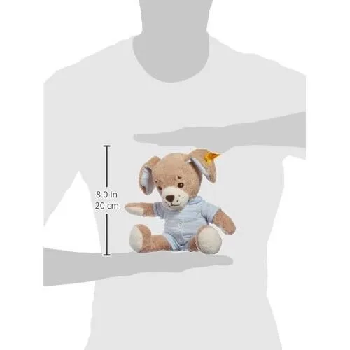 Doudou - Steiff - Chien Bonne Nuit - 28 cm - Bleu - Lavable en machine à 30°-2