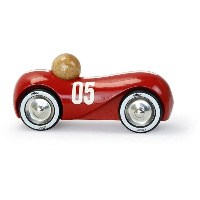 Vilac - Voiture Streamline vintage rouge-1