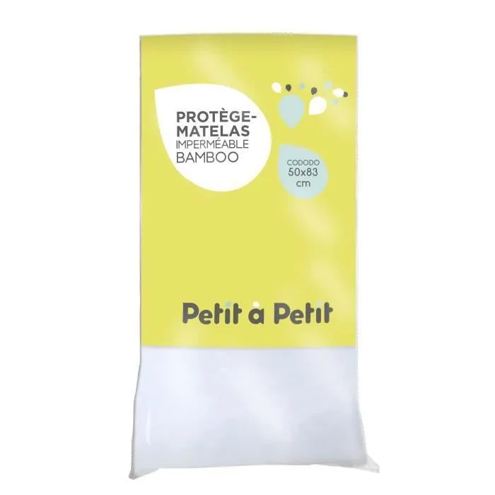 PETIT A PETIT Alèse 50x83 cm Bamboo, imperméable-0