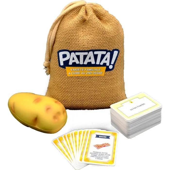 PATATA (VERSION FAMILLE) - Jeu d'ambiance - BLUE ORANGE - Jeu patate chaude - Dès 10 ans-0