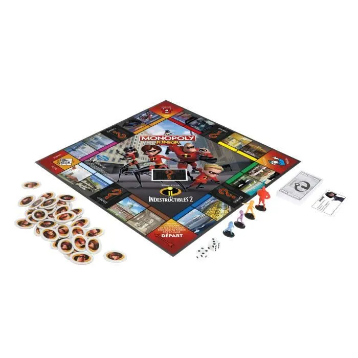MONOPOLY JUNIOR - Indestructibles 2 - Jeu de Société-3