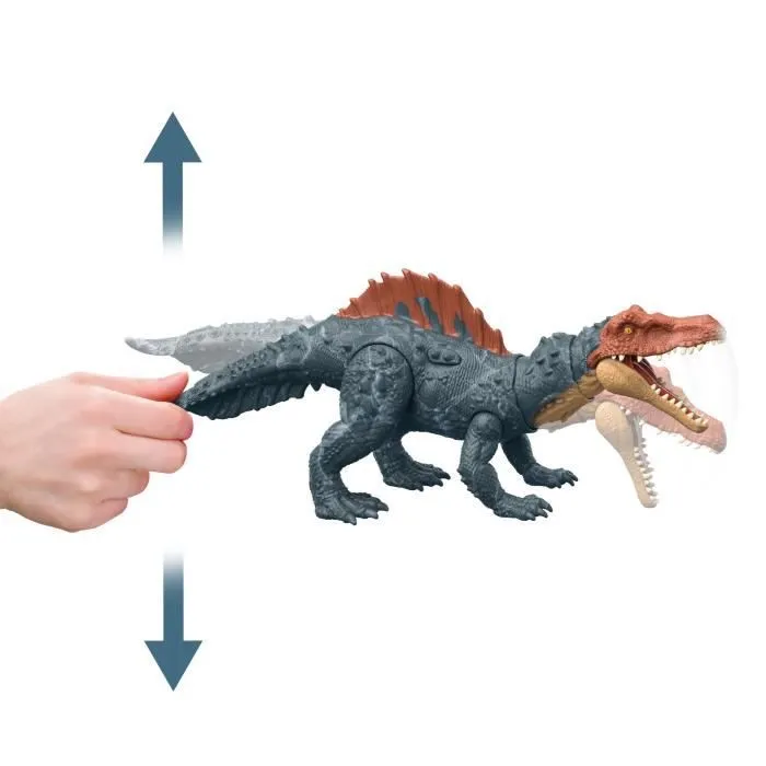 Figurine Jurassic World - MATTEL - Siamosaurus Mega Action - Grande échelle - Contrôle des hanches - 4 ans et +-2