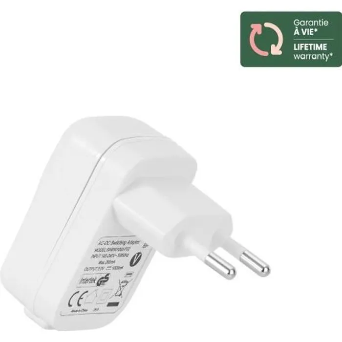 Babymoov Chargeur secteur USB, prise mural (5V), adaptateur universel-0