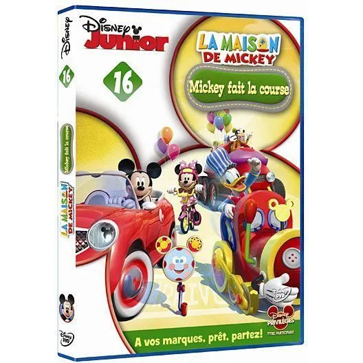 DVD La maison de Mickey, Mickey fait la course-0