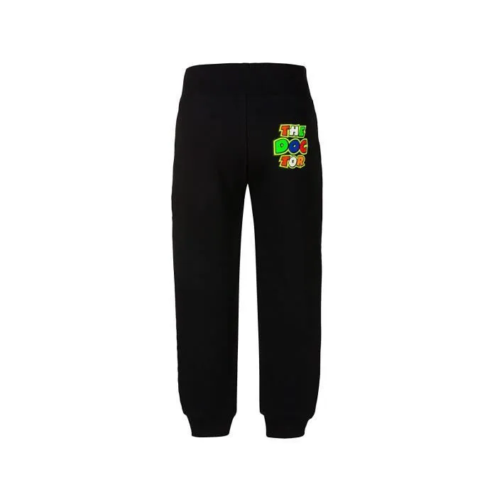 Pantalon Jogging Enfant - RACE VR46 Officiel MotoGP Valentino Rossi - Noir - Multisport - Indoor-1