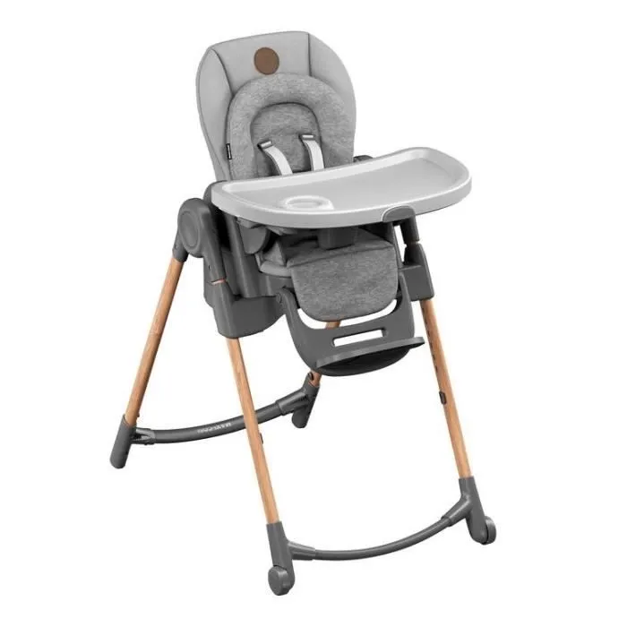 MAXI-COSI Minla Chaise haute évolutive - De la naissance à 6 ans - Essential Grey-8