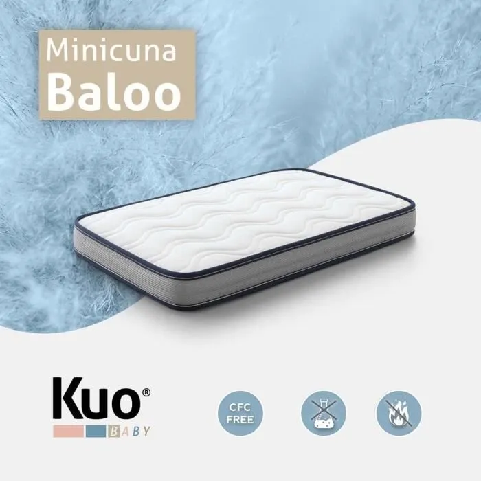 Kuo Baby Matelas pour Mini Berceau - Cododo Baloo-1