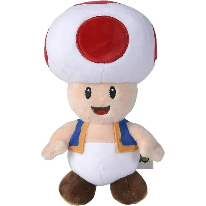 Peluche - Mario - Super Mario - 20 Cm - 4 Ass-2
