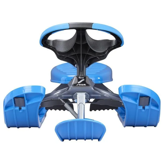 Luge STIGA Snowracer Curve Gris graphite/Bleu-1