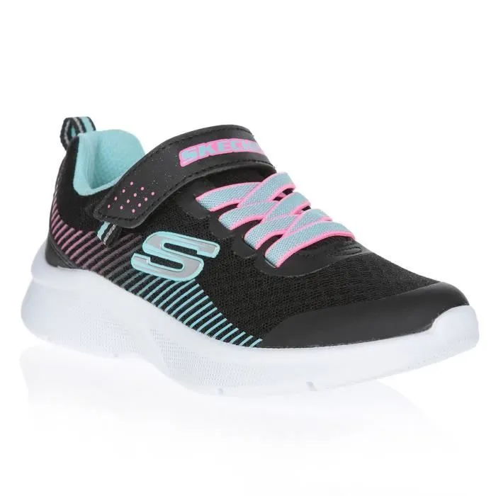 Chaussures SKECHERS Enfant sport MICROSPEC noir-0