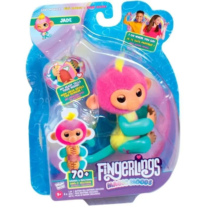 Fingerlings - LANSAY - Magic Moods Jade - Jeu de récré - Dès 5 ans-0