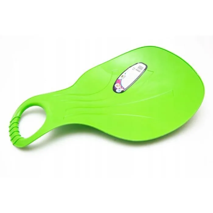 Plateau de glisse - Luge pour enfants Prosperplast Kid 2 toboggan à neige - couleur verte-2