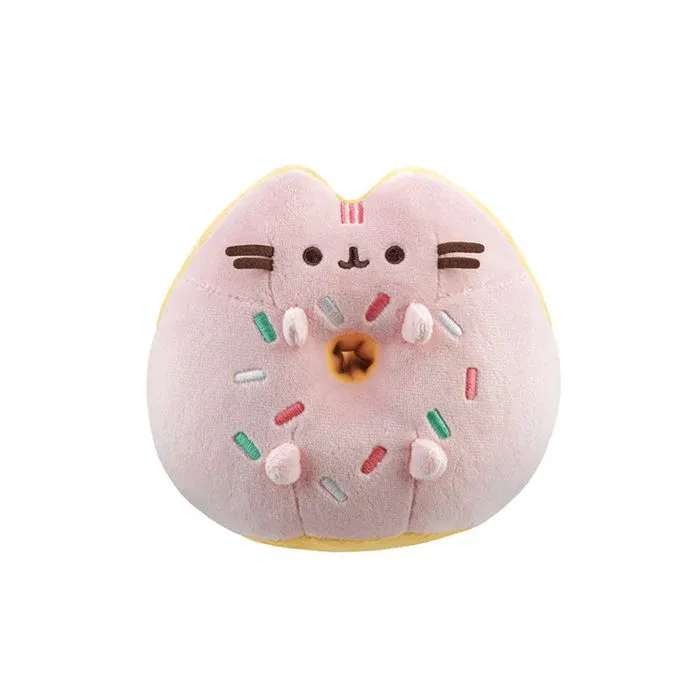 Peluche - Pusheen - Donut - 16 cm - Rose - Licence officielle-0