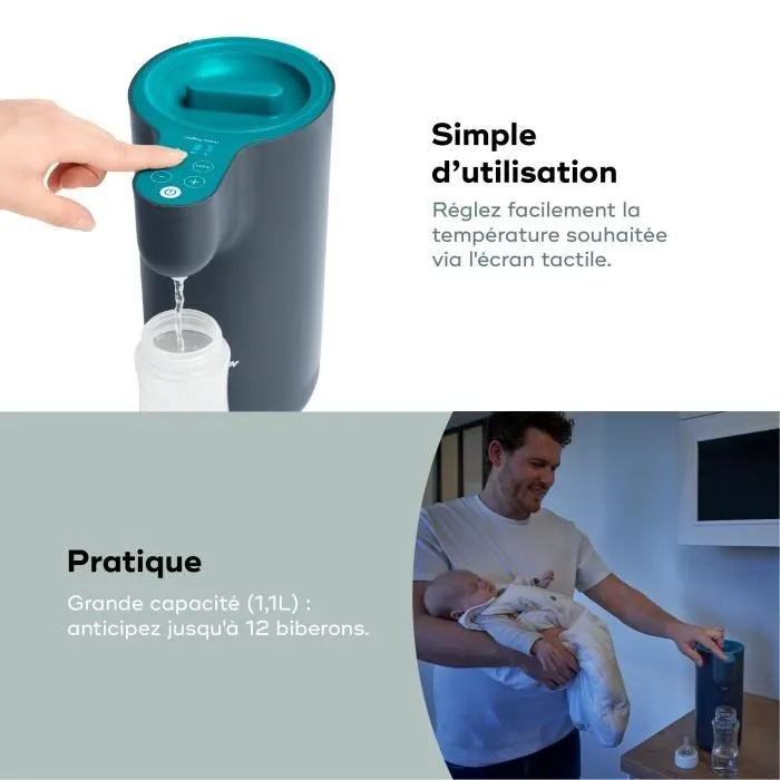 Chauffe-biberon Babymoov Milky Now Préparateur de biberons-3