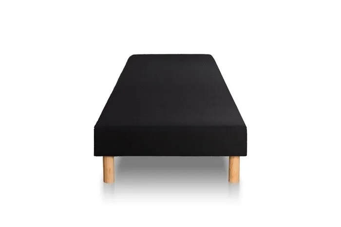 Ensemble matelas + sommier - PRESTIGE LITERIE - Supérieur 80x200 - Mémoire de forme - 3 zones - Noir-3