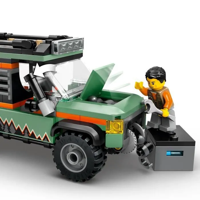 LEGO City 60447 Le camion 4x4 tout-terrain - Jeu de construction pour garçon dès 6 ans-3