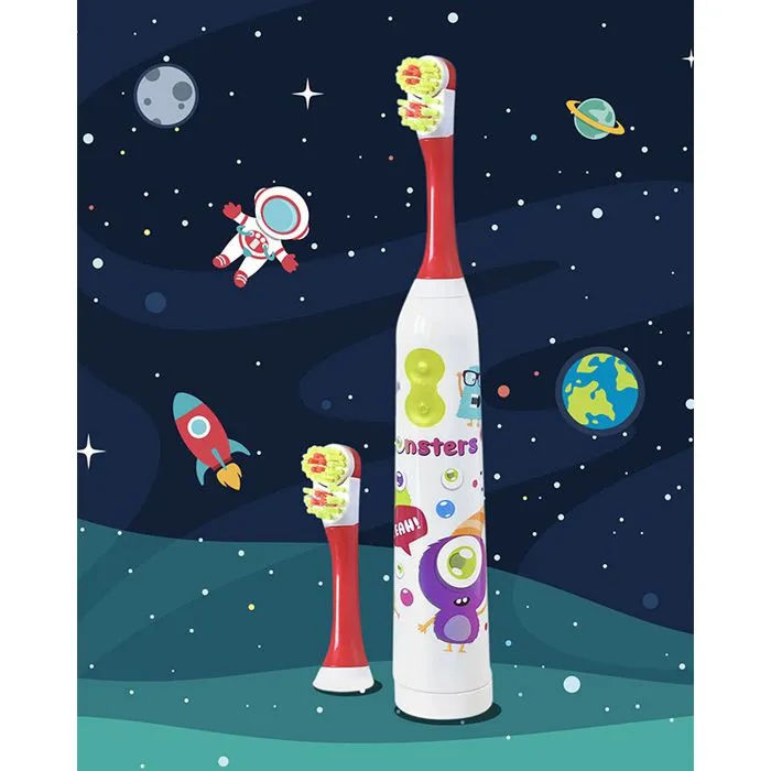Brosse à dents Électrique rotative Monsters Les Babygators - 3 ans et +-2