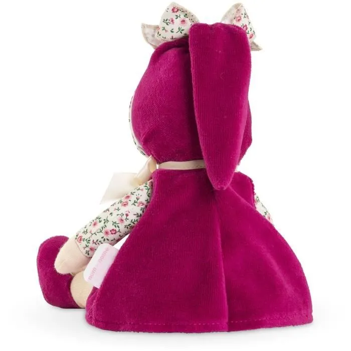 Doudou - COROLLE - Miss Rose Grenadine - 25 cm - senteur vanille - dès la naissance-3