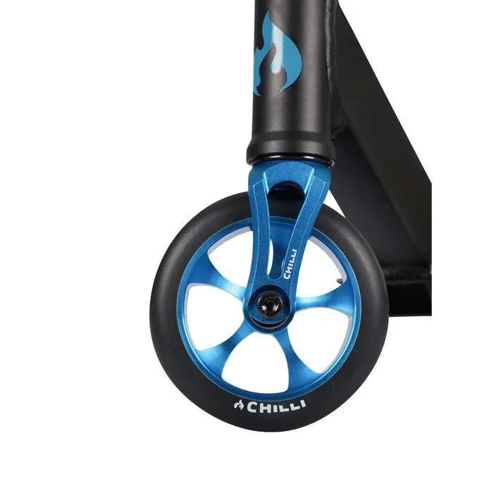 Trottinette Freestyle - CHILLI - Reaper Reloaded Bleu - Aluminium - 2 roues - Freestyle-4