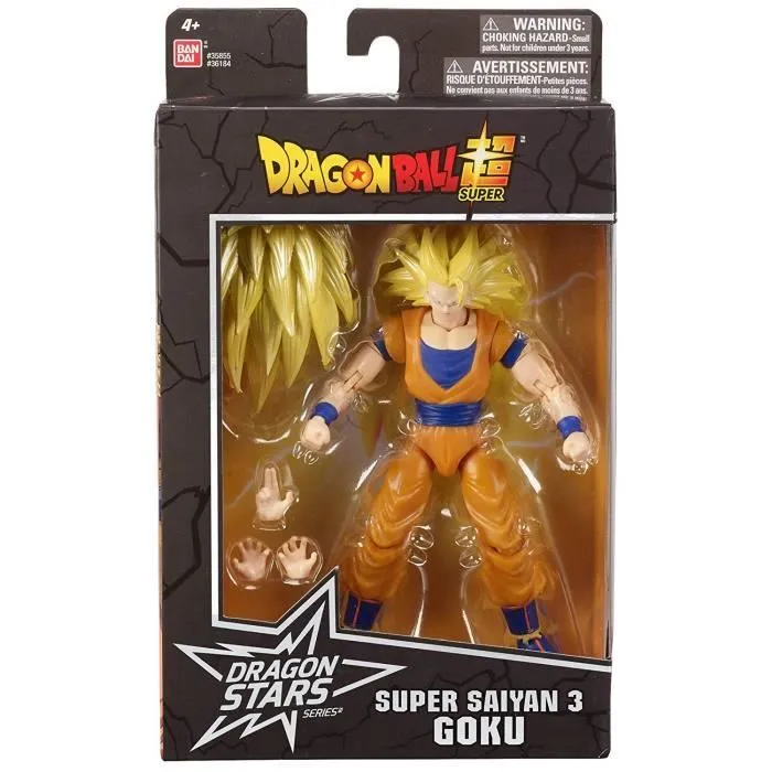 Figurine Dragon Ball Super Saiyan 3 Goku - Série 10 - BANDAI-3