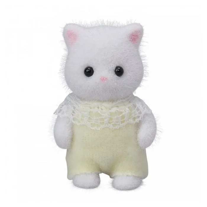 Mini-univers - SYLVANIAN FAMILIES - Bébé chat persan - Jaune - Mixte - 3 ans+-4