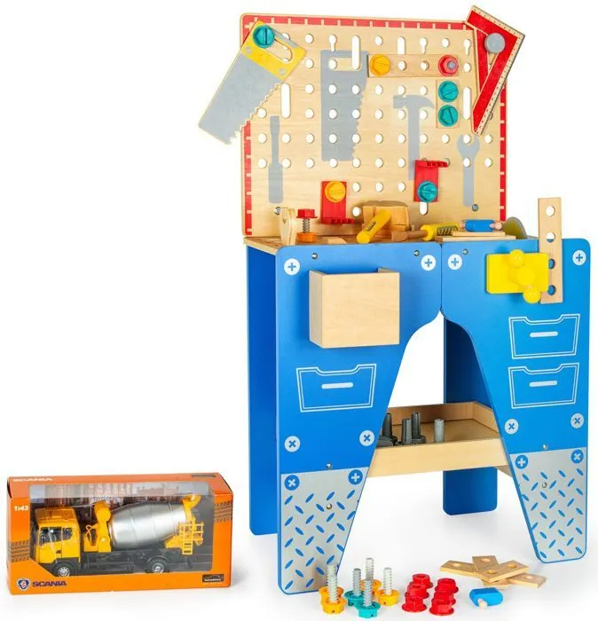 Atelier de Monsieur Jean - Bricolage Créatif  + Camion Toupie Gratuit!-2