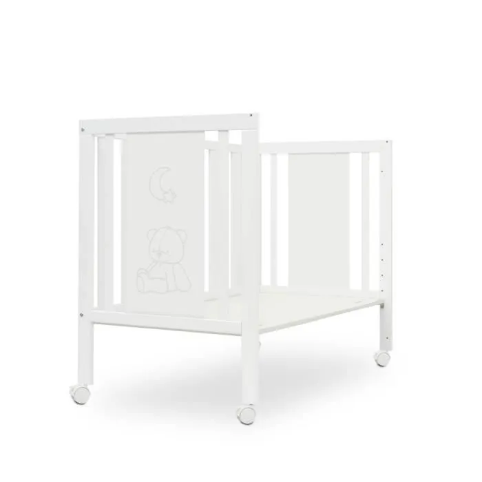 Interbaby - BASIC002 - Lit Bébé Mod. Basic - blanc-1