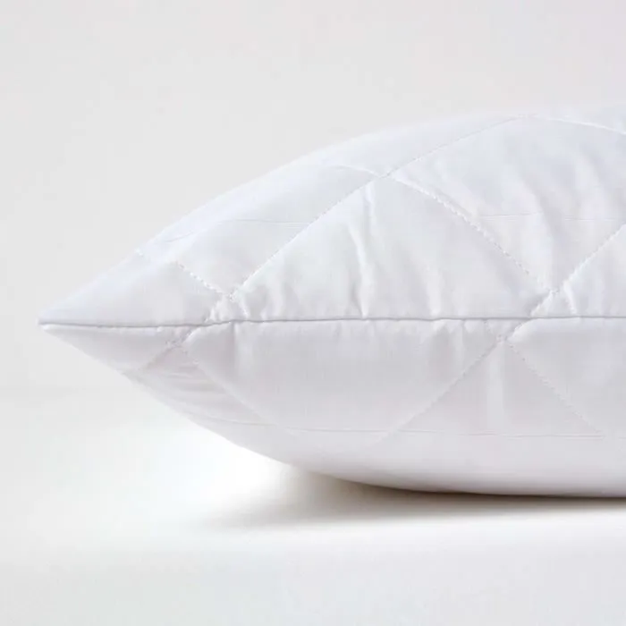 Protège oreiller - Non spécifié - Lot de 2 - Poly coton - 50 x 75 cm - Matelassé-2