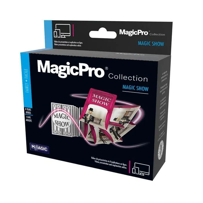 Jeu de magie - kit magie Megagic - 519 - Magic Show avec Code tuto MAGICPRO Collection, , Noir, Petit-0