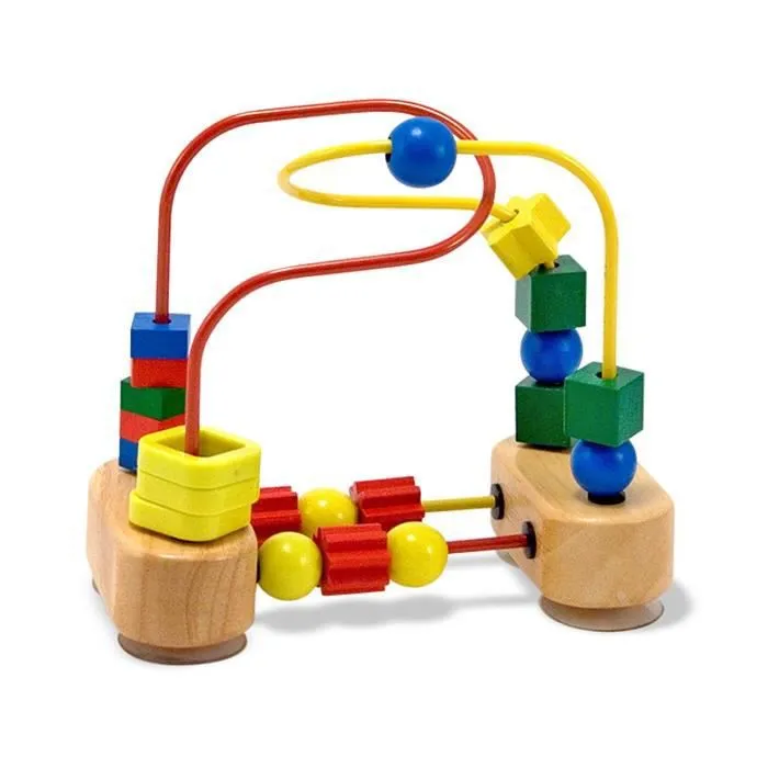 Labyrinthe À Perles Premier - MELISSA & DOUG - Pour Bébé de 12 mois et plus - Multicolore-1