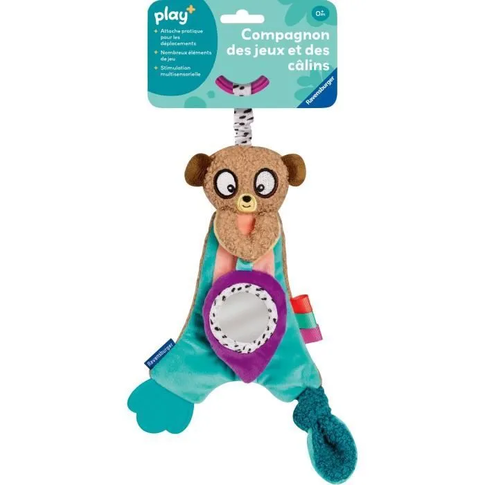 Ravensburger play+, Mon doudou d'éveil - Petit suricate, 0-12 mois, Premier âge, bébé-2