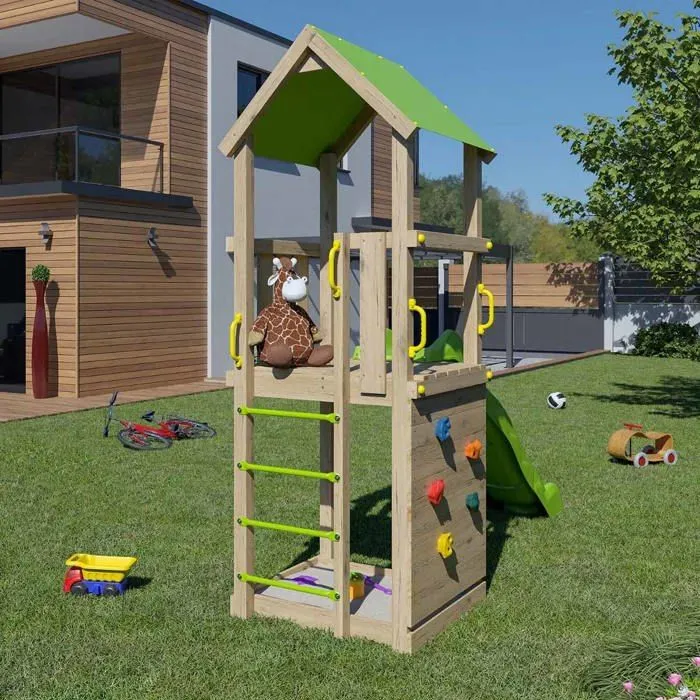 Tour de jeux bois SUNNY XPERIENCE - 5 enfants-1
