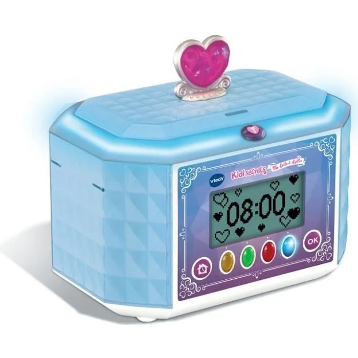 Boîte à Bijoux - VTECH - Kidisecrets - Multicolore - Écran Rétroéclairé - 4 ans et plus-0